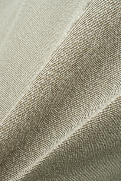 Single-pleated in beige covert