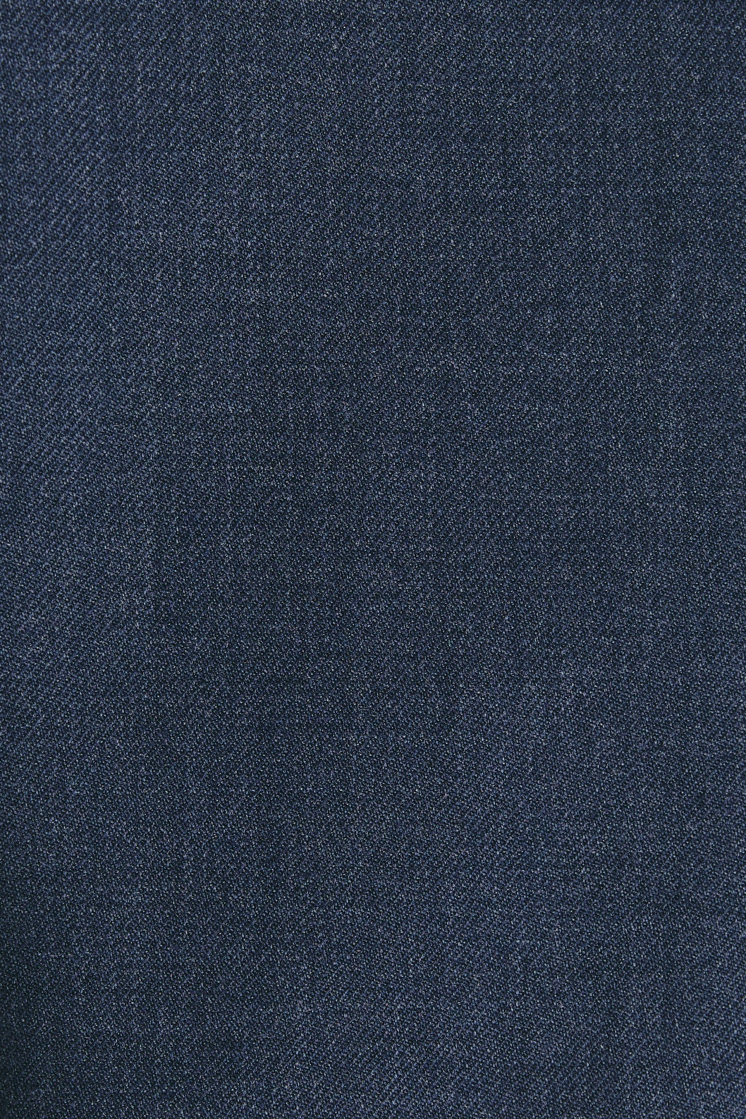 Flat-fronted in greyish blue wool