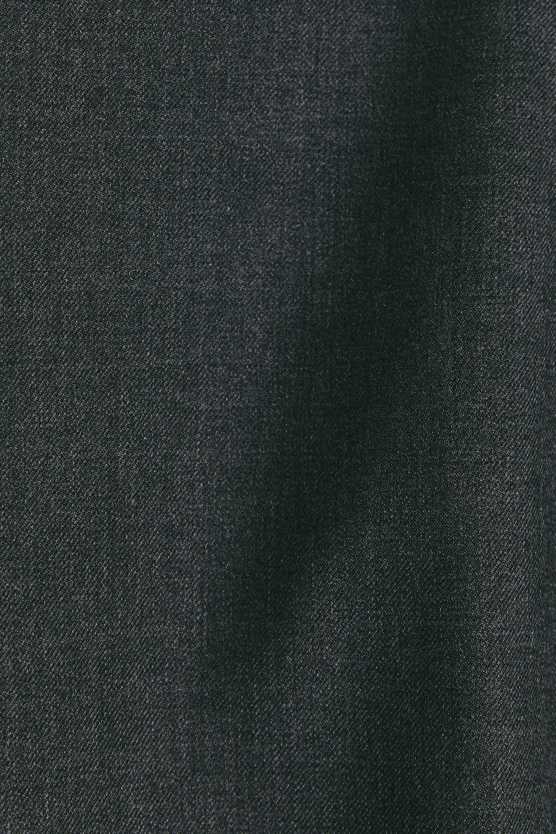 Flat-fronted in grey wool