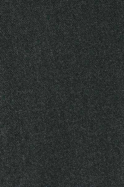 Single-pleated in grey flannel